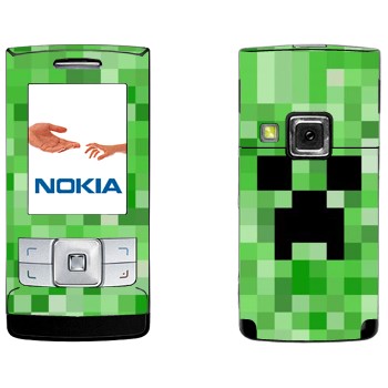   «Creeper face - Minecraft»   Nokia 6270