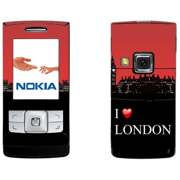   «I love London»   Nokia 6270