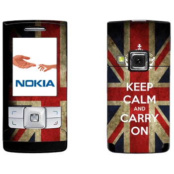   «Keep calm and carry on»   Nokia 6270