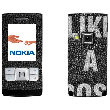   « Like A Boss»   Nokia 6270