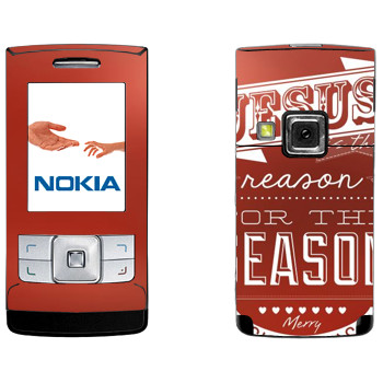   «Jesus is the reason for the season»   Nokia 6270