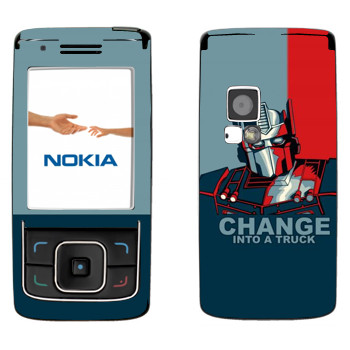   « : Change into a truck»   Nokia 6288