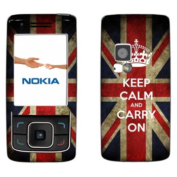   «Keep calm and carry on»   Nokia 6288