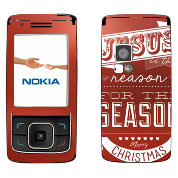   «Jesus is the reason for the season»   Nokia 6288