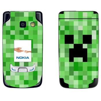   «Creeper face - Minecraft»   Nokia 6290