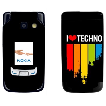   «I love techno»   Nokia 6290