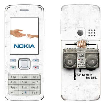   « - No music? No life.»   Nokia 6300