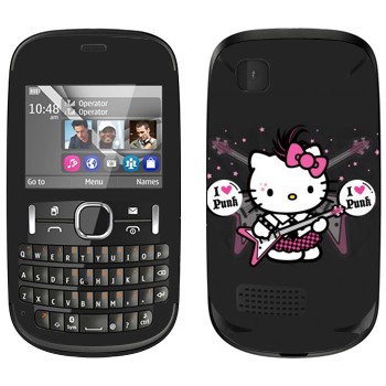   «Kitty - I love punk»   Nokia Asha 200