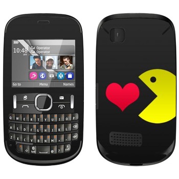   «I love Pacman»   Nokia Asha 200