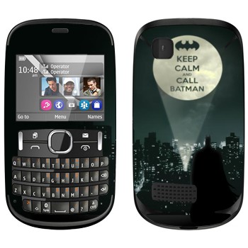   «Keep calm and call Batman»   Nokia Asha 200