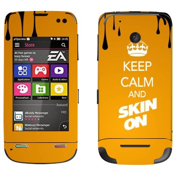   «Keep calm and Skinon»   Nokia Asha 311