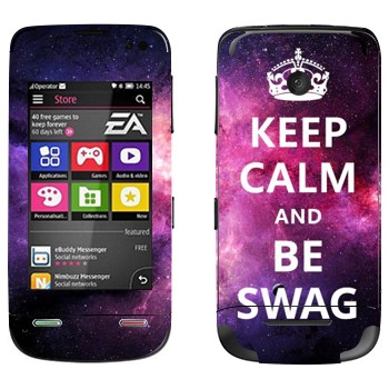   «Keep Calm and be SWAG»   Nokia Asha 311