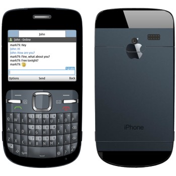   «- iPhone 5»   Nokia C3-00