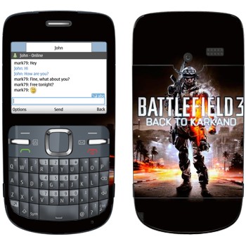   «Battlefield: Back to Karkand»   Nokia C3-00