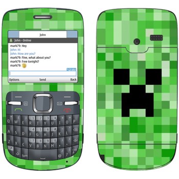   «Creeper face - Minecraft»   Nokia C3-00