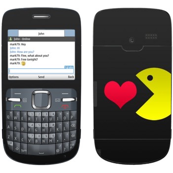   «I love Pacman»   Nokia C3-00