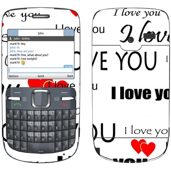   «I Love You -   »   Nokia C3-00