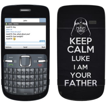  «Keep Calm Luke I am you father»   Nokia C3-00
