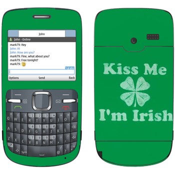   «Kiss me - I'm Irish»   Nokia C3-00
