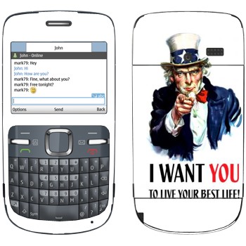   « : I want you!»   Nokia C3-00