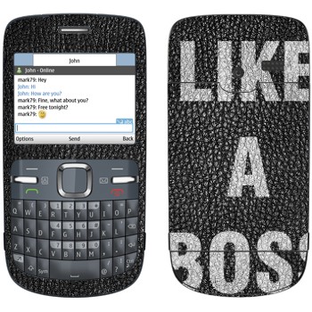   « Like A Boss»   Nokia C3-00