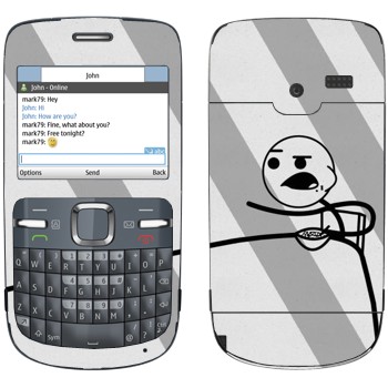   «Cereal guy,   »   Nokia C3-00