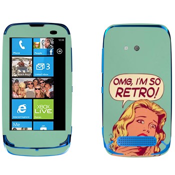   «OMG I'm So retro»   Nokia Lumia 610