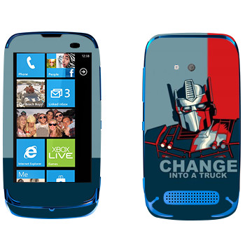   « : Change into a truck»   Nokia Lumia 610