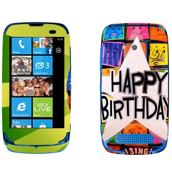   «  Happy birthday»   Nokia Lumia 610