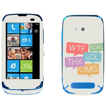   «WTF, ROFL, THX, LOL, OMG»   Nokia Lumia 610