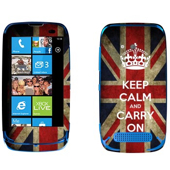   «Keep calm and carry on»   Nokia Lumia 610