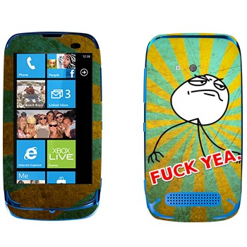   «Fuck yea»   Nokia Lumia 610