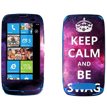   «Keep Calm and be SWAG»   Nokia Lumia 610