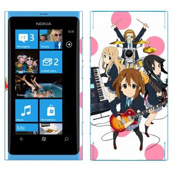  «  - K-on»   Nokia Lumia 800
