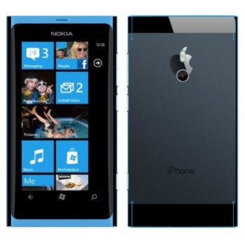   «- iPhone 5»   Nokia Lumia 800