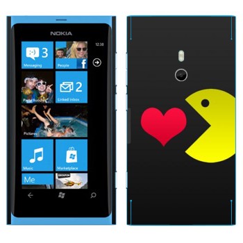   «I love Pacman»   Nokia Lumia 800