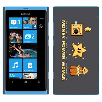  «Super Mario : Money, power, woman»   Nokia Lumia 800