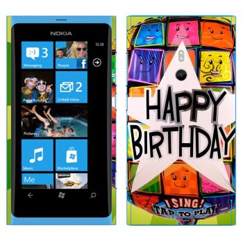   «  Happy birthday»   Nokia Lumia 800