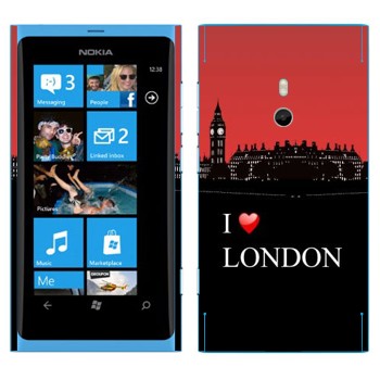   «I love London»   Nokia Lumia 800