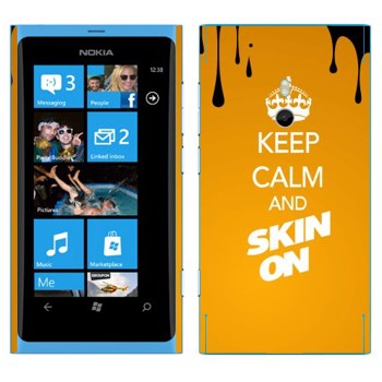   «Keep calm and Skinon»   Nokia Lumia 800