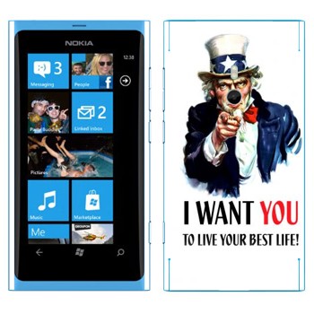   « : I want you!»   Nokia Lumia 800