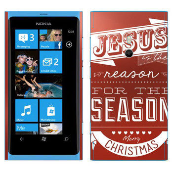  «Jesus is the reason for the season»   Nokia Lumia 800