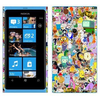  « Adventuretime»   Nokia Lumia 800