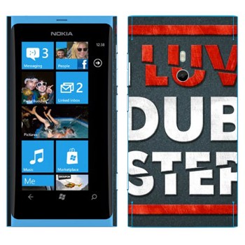   «I love Dubstep»   Nokia Lumia 800