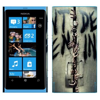   «Don't open, dead inside -  »   Nokia Lumia 800