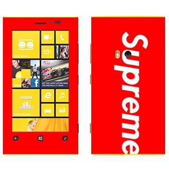   «Supreme   »   Nokia Lumia 920