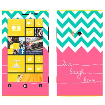   «Live Laugh Love»   Nokia Lumia 920