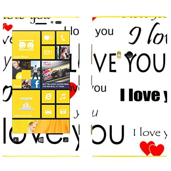   «I Love You -   »   Nokia Lumia 920
