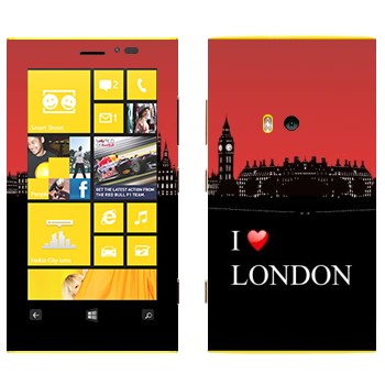   «I love London»   Nokia Lumia 920