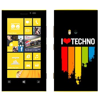   «I love techno»   Nokia Lumia 920